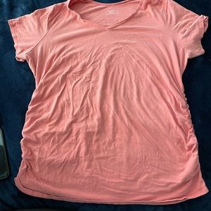 Motherhood Maternity 2X side-ruched T-shirt